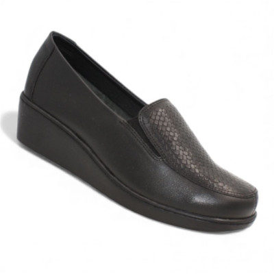 Romulo Casual Cuero Negro Mujer Talla 39 Ref 2643